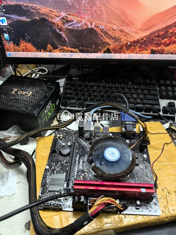 華碩 PRIME H410M-F 主板 支援 10 代處理器 原裝拆機 成色好 無維修 擔板橑附【三和電腦配件店】