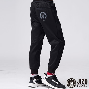 【雙12搶先↘搶購$1412】地藏當街剪接配尼龍針織長褲 - BLUE WAY 地藏小王