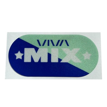 GOGORO MIX 反光貼紙  電音藍  1個