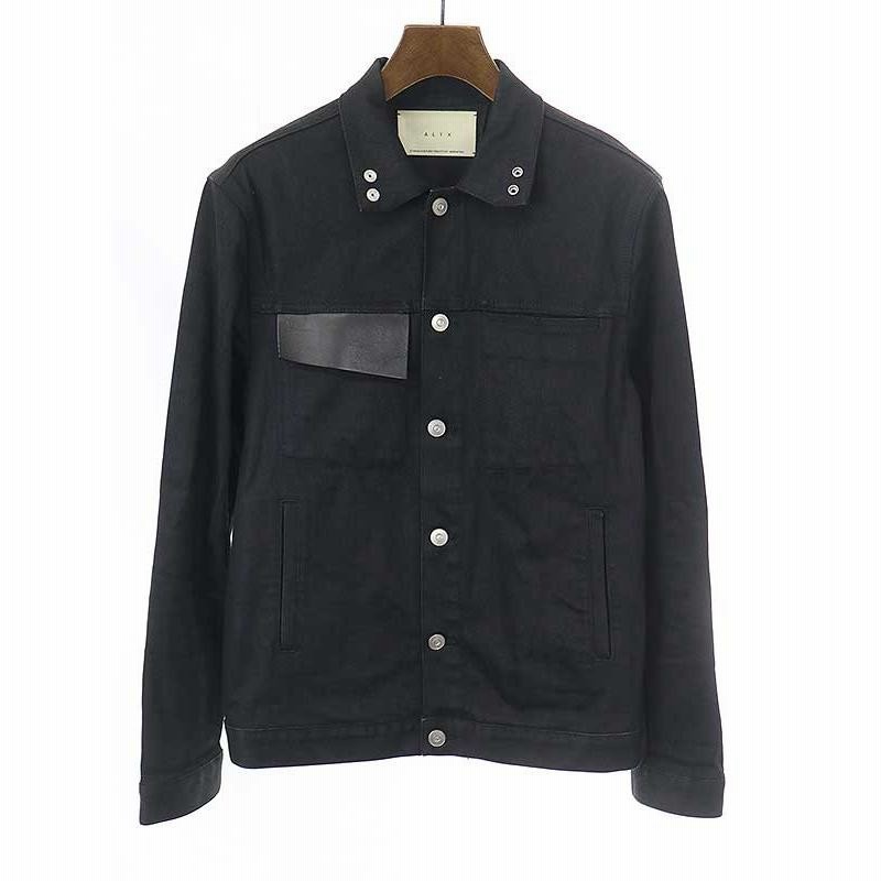 ALYX アリクス BLACK DENIM JACKET バックプリントデニム