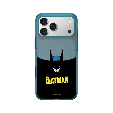 iPhone 17 Pro Max Clear (相機按鈕) 夜幕藍 - Batman 蝙蝠俠 - 復古版