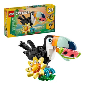 【LEGO 樂高】磚星球〡 31173 創意三合一系列 野生動物 熱帶巨嘴鳥 Wild Animals: Tropical Toucan