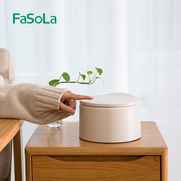家用創意可愛北歐茶幾桌面小號垃圾桶女網紅客廳桌上廚房臺面紙簍
