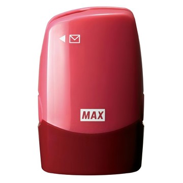 MAX 美克司 滾輪保密章+拆信刀 SA-151RL/P2  桃紅色  1個