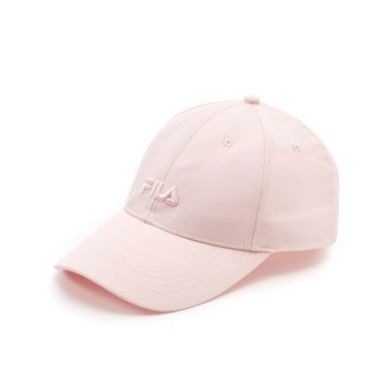 【FILA】經典LOGO帽-粉色 HTA-5000-PK
