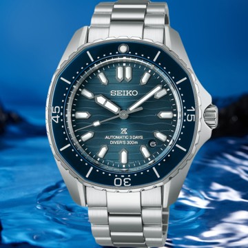 SEIKO精工 PROSPEX 三日鍊 多邊形 300米機械錶 SPB483J1/6R55-00J0B 送禮首選