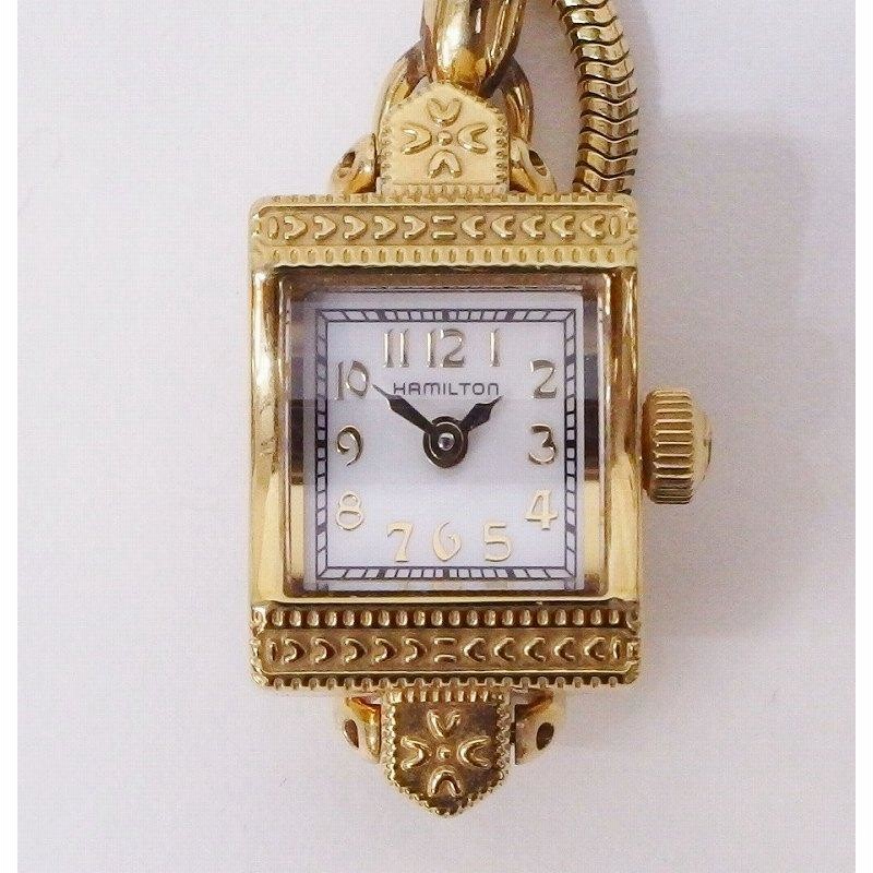ハミルトン HAMILTON アメリカンクラシック シェル文字盤 ゴールド ハミルトン HAMILTON アメリカンクラシック シェル文字盤 ゴールド
