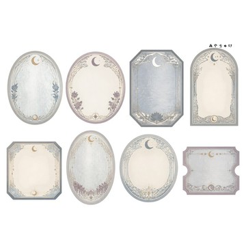 【9 月新品】20-149-0312 裁切紙 幻想復古浪漫喫茶
