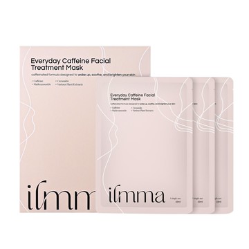 ILMMA BEAUTY 清爽日敷咖啡因面膜 (3片盒裝)