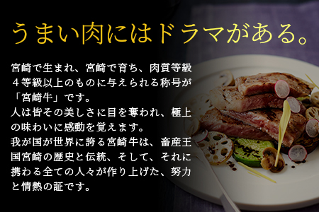 受賞歴多数!! 宮崎牛 モモスライス「400g」＆宮崎県産黒毛和牛小間切れ「100g」