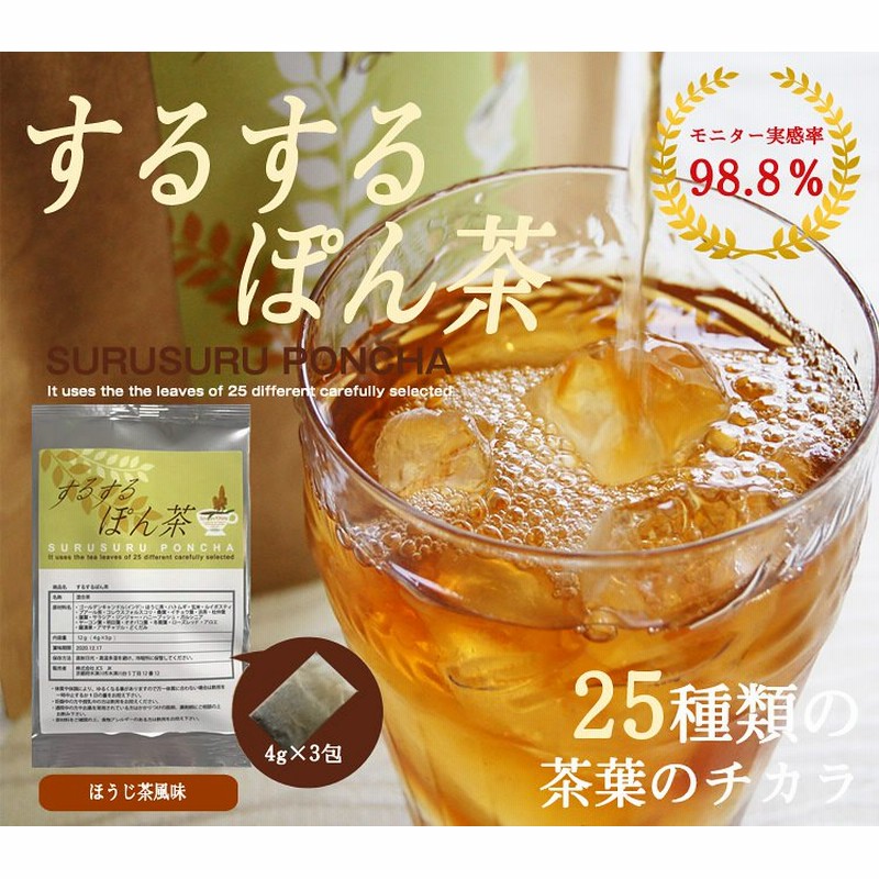 定形外送料無料 便秘 茶 便秘解消 便秘 お茶 お試し 便秘薬 ダイエット 食物繊維 するするぽん茶4ｇ 3包 通販 Lineポイント最大1 0 Get Lineショッピング