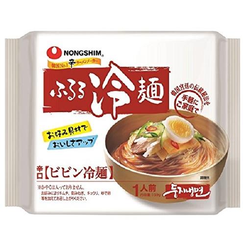 農心 ふるる冷麺 ビビン冷麺 159g×10個