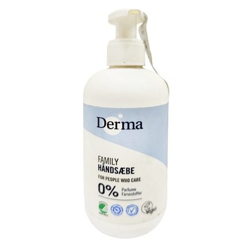 Derma 保濕洗手露 0%香料色素  250ml  1瓶