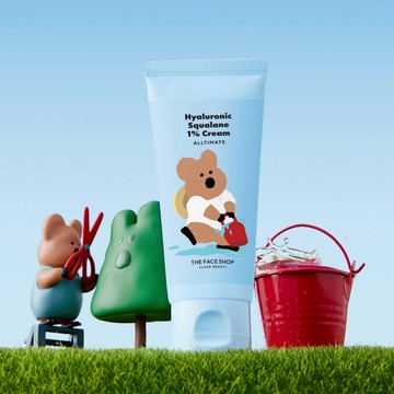 [DINOTAENG EDITION] THE FACE SHOP alltimate Hyaluronic Squalane 1% Cream 90ml