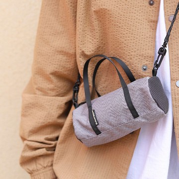 夏天涼感 迷你包/手機包/側背包/小包/隨身零錢包/掛頸包 棕灰色