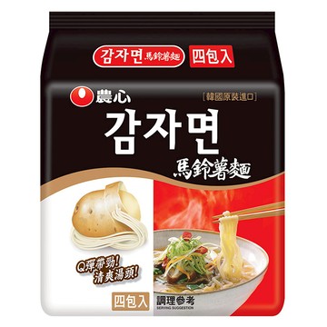 NONGSHIM 農心 馬鈴薯麵 100g  4包