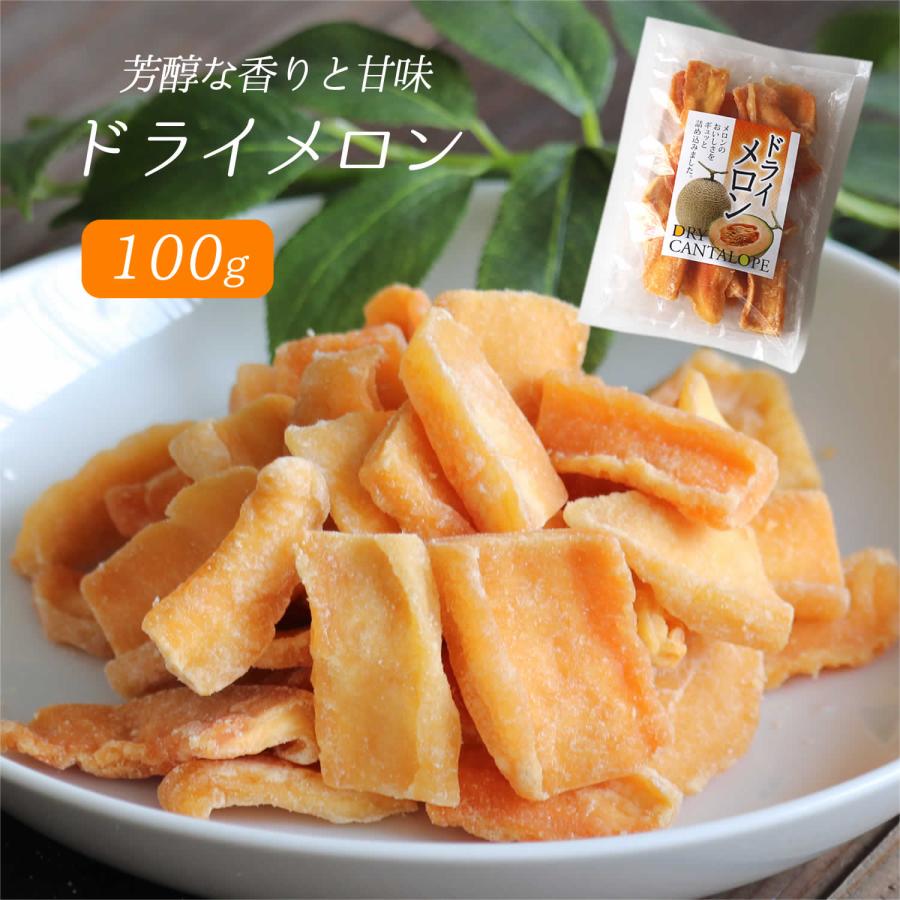 大地の生菓 ドライフルーツ ドライメロン 100g 送料無料 カンタロープメロン 芳醇な香り お試し クリスマス ギフト プレゼント 2023