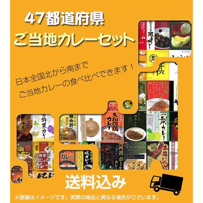 47都道府県ご当地カレーセット 景品 保存食