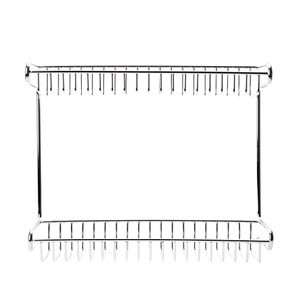 尊爵不鏽鋼雙層置物架 大