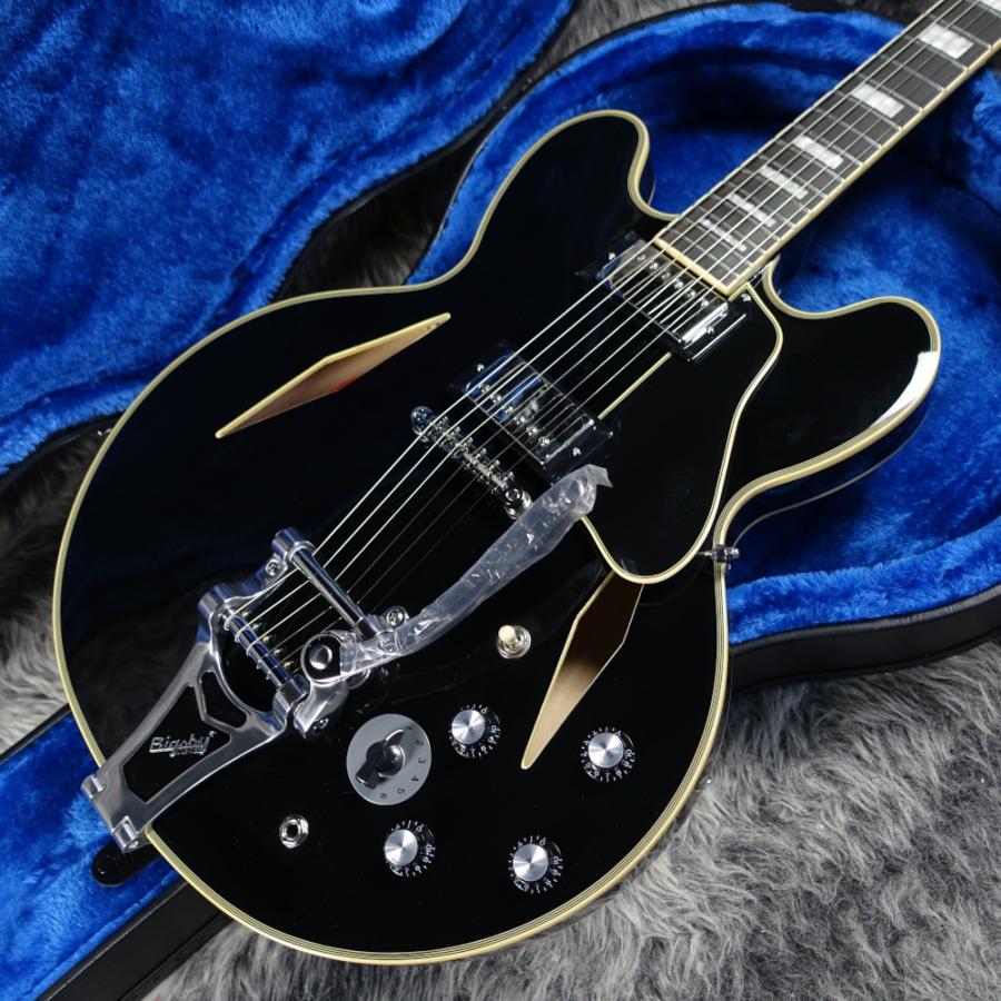 Epiphone Shinichi Ubukata ES-355 Custom Bigsby ver.02 Ebony