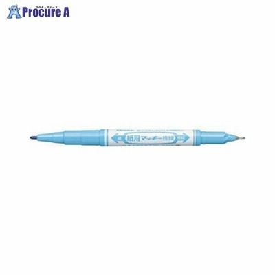 ZEBRA 紙用マッキー極細 ライトブルー WYTS5-LB ▼68623 ゼブラ(株) ●a559