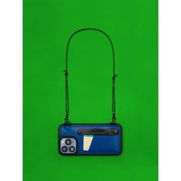 兩針一線適用蘋果16promax手機殼新款高級感小眾設計iphone15pro真皮掛繩支架斜挎蘋果14pro鏡頭全包外殼防摔