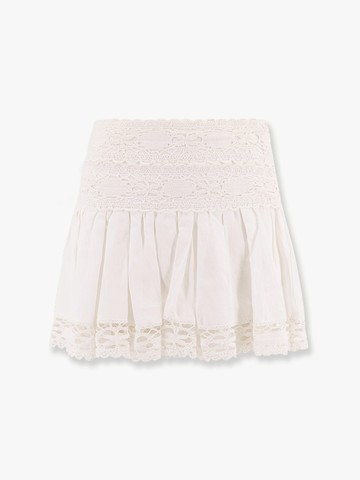 Violana linen and cotton skirt - MARANT ETOILE - gender_Woman