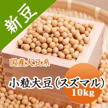 国産 大豆 納豆用  北海道産 小粒大豆 スズマル 10kg