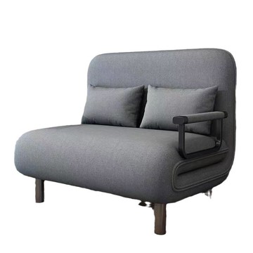 折疊沙發床多功能兩用布藝沙發辦公室午休沙發椅小戶型簡約沙發【0113103DD】