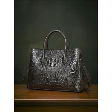 TBW 泰國輕奢鱷魚皮女包真皮高級質感奢侈品單肩斜挎包奢華手提包