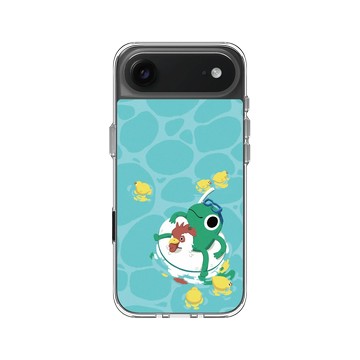 iPhone Air Clear Case（相機按鈕） 透明 - 怪奇事物所 Incrediville - 怪奇極上泡雞物語