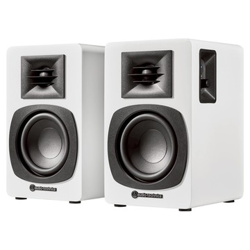 audio-technica 鐵三角 主動式書架藍牙喇叭  AT-SP3X  白色