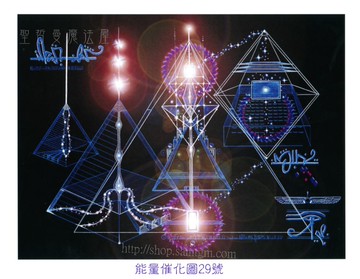 能量催化圖A29號- 金字塔的轉化~未來藍圖與資訊