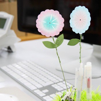 D Hana Fusen プラスディー 花付箋 全4色 通販 Lineポイント最大0 5 Get Lineショッピング