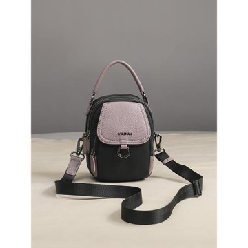 婭黛迷你手機包2025新款復古女包包潮單肩斜挎真皮小腰包小方包女