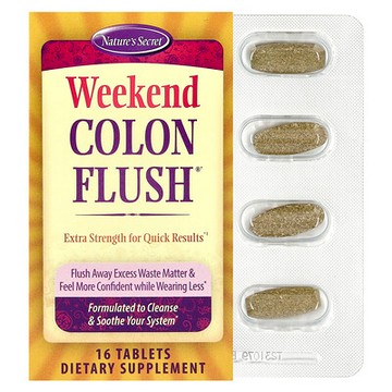 Nature's Secret, Weekend Colon Flush®，16 片