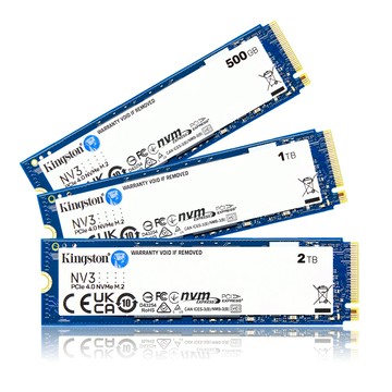 【台灣保固】金士頓 NV3 NVMe PCIe 4.0 SSD 新升級 M.2 2280 高效能 固態硬碟 3年保固