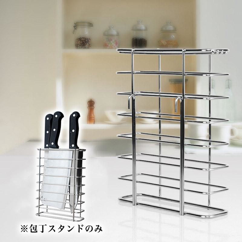 ナイフスタンド 包丁立て おしゃれ ステンレス フック付き ナイフスタンド 包丁立て おしゃれ ステンレス フック付き