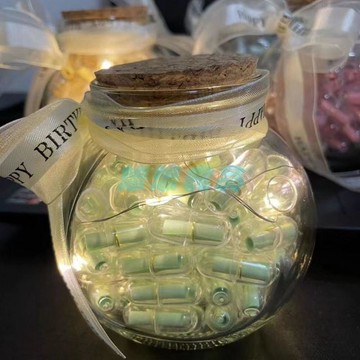 ✅店家嚴選 ⑦天鑒賞✅膠囊情書DIY許願瓶幸運星星瓶送男友閨蜜生日禮物表白情話小紙條