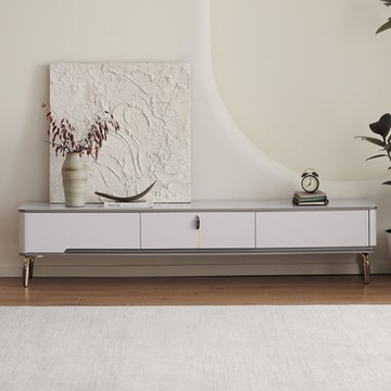 MUNA家居  2323-1型6.6尺玻璃電視櫃  199X39X44cm