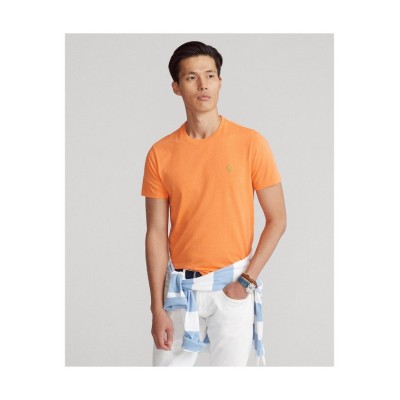 ポロ ラルフ ローレン カスタム スリム クルーネック T シャツ メンズ 800オレンジ S Polo Ralph Lauren 通販 Lineポイント最大get Lineショッピング