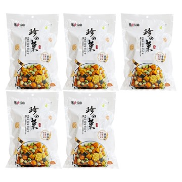 Jane's Treasures 果珍如此 綜合米果  119g  5袋