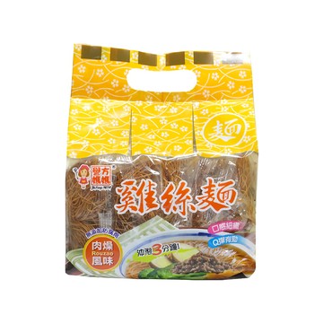 譽方媽媽 雞絲麵 5入 Set  肉燥風味  口感細緻Q彈  300g  1袋