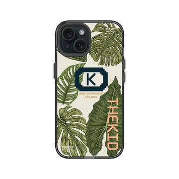 iPhone 15 Clear 酷墨灰 - KID - 植物系野生KID