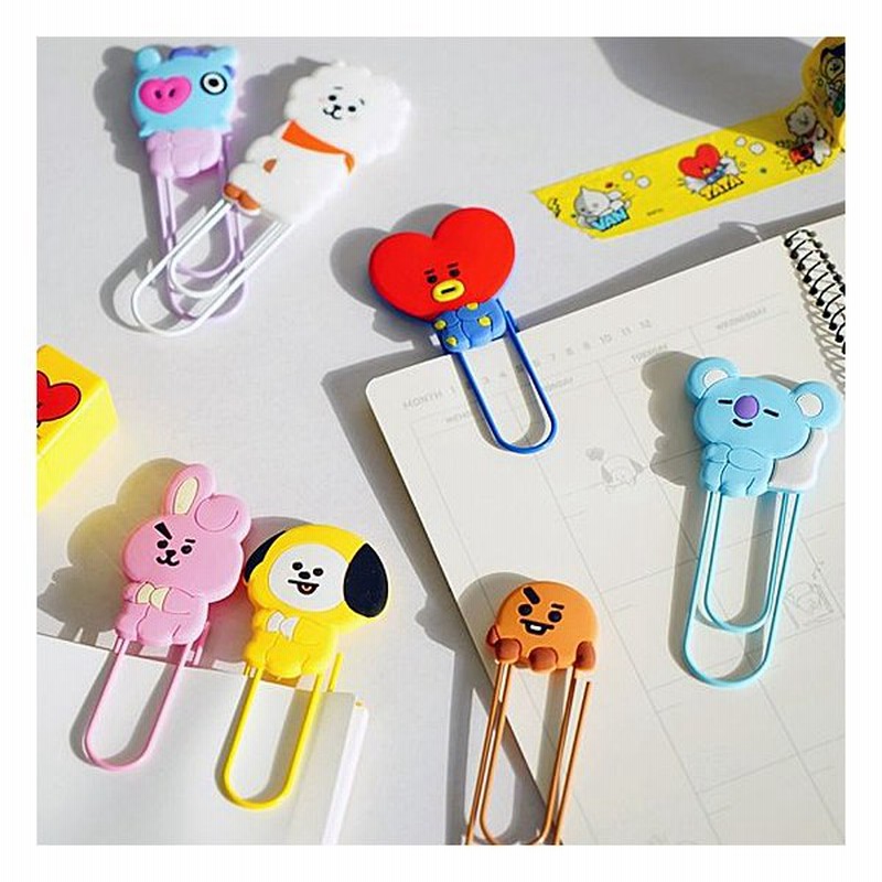 Bt21 ビッグ クリップ 2弾 韓国 文具 文房具 かわいい Bts 防弾少年団 公式 通販 Lineポイント最大0 5 Get Lineショッピング