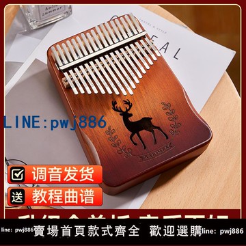 【便宜有好貨】拇指琴卡林巴21音初學者入門正品17音五手指鋼琴簡單樂器女生兒童