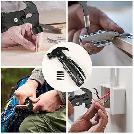 Camping Hammer-Snowflake Multitool,HUSUKU Gadgets for Men Gifts for Men Dad Husband Boyfriend, Unique Gift Choices for Outdoor Camping Adventu並行輸入