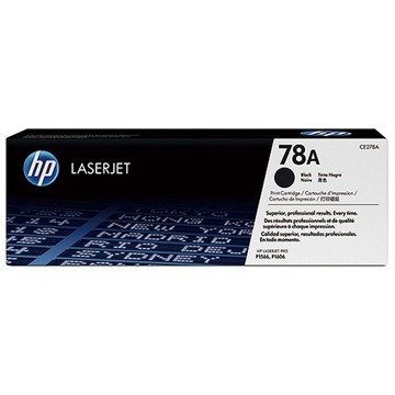 HP 黑色原廠碳粉匣 / 個 CE278A 78A