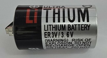 ER3V 3.6V 帶PIN針腳  不可充電 TOSHIBA東芝 PLC鋰電池(含稅)【佑齊企業 iCmore】