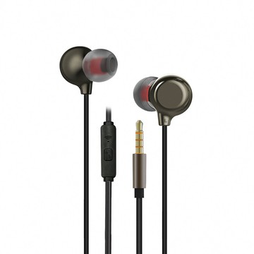 ecmusic 入耳式耳機麥克風 黑色 gt-5112